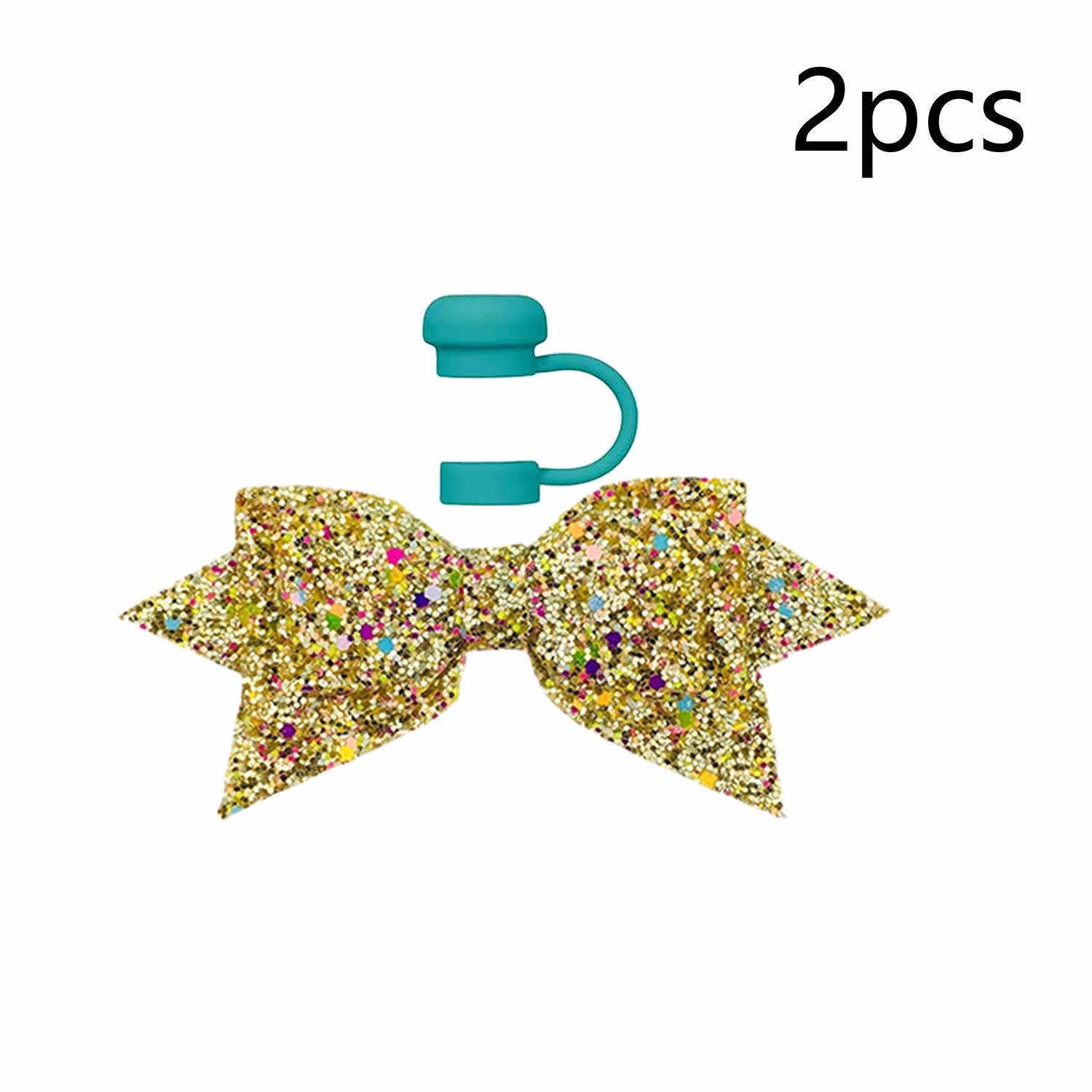 Wholesale 5pcs Ice Cup Bow Straw Hat